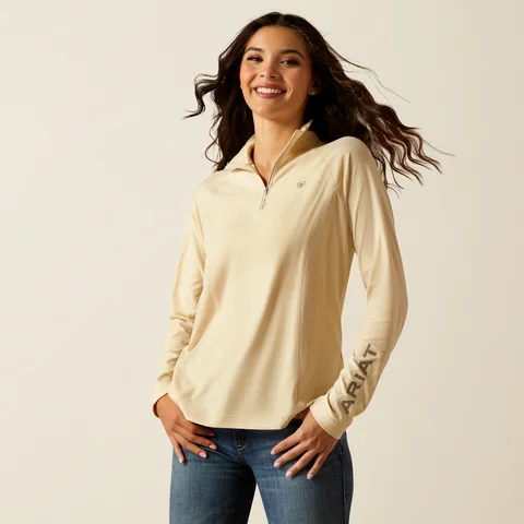 Women's Laguna 2.0 1/4 Zip Top - Summer Sand Women's winter jackets