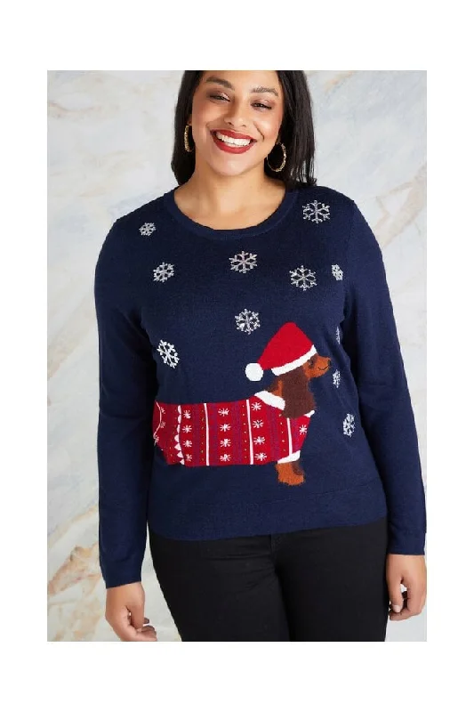 Cocker Spaniel Christmas Sweater Women's long jackets