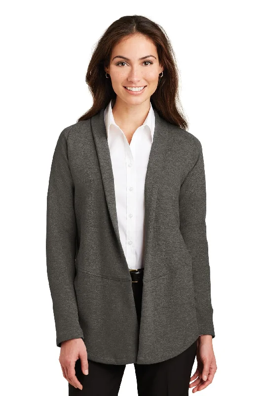 Port Authority® Ladies Interlock Cardigan. L807 Comfortable Hoodie Sweatshirt