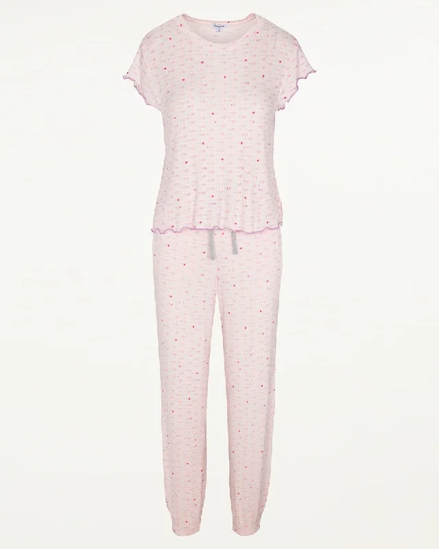 Nellie Ribbed Jogger Sleep Set H&M pajama sets