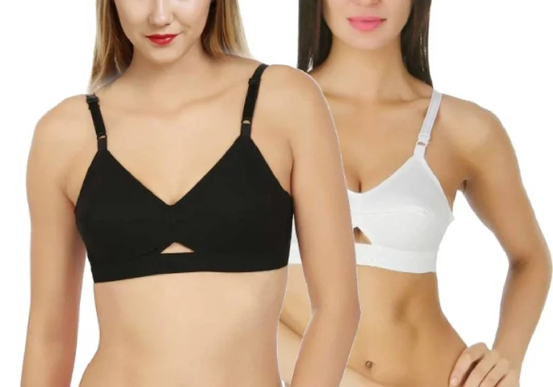 Non-Padded Bra (Pack Of 2 ) Summer pajama sets