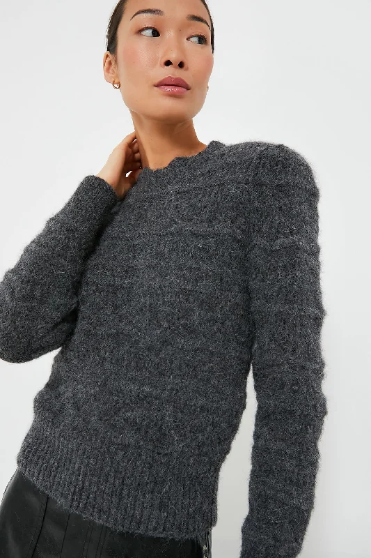 Dark Grey Othona Sweater Soft-touch sweaters