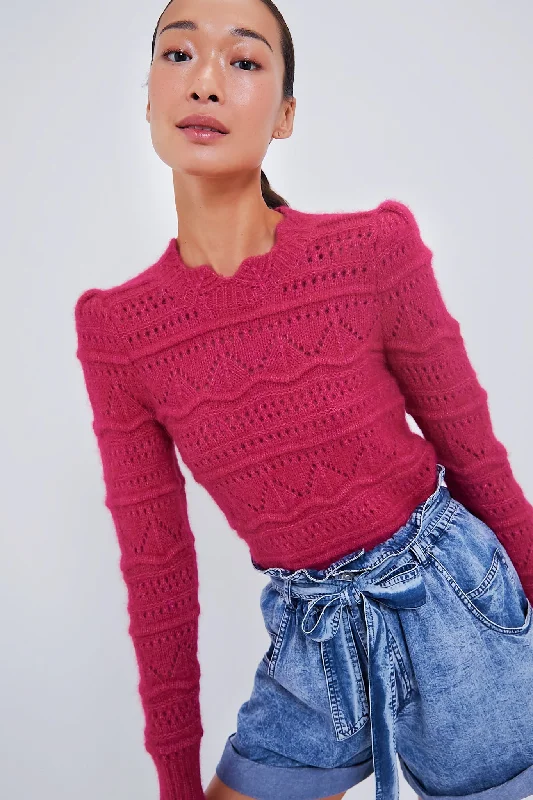 Raspberry Othona Sweater Christmas sweaters