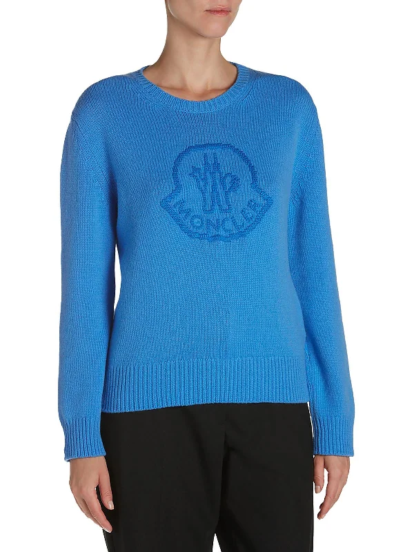 Womens Ribbed Trim  Ribbed Knit Crewneck Sweater Budget-friendly sweaters