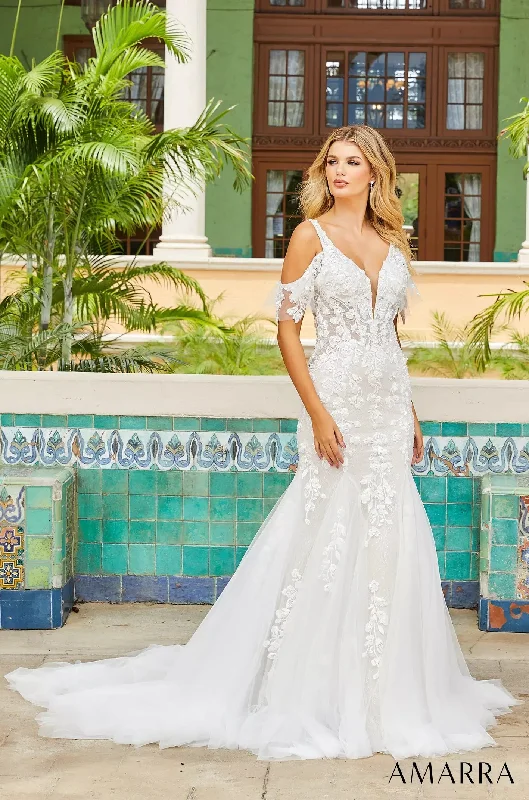 Style Margot 84380 Sheer Wedding Dress