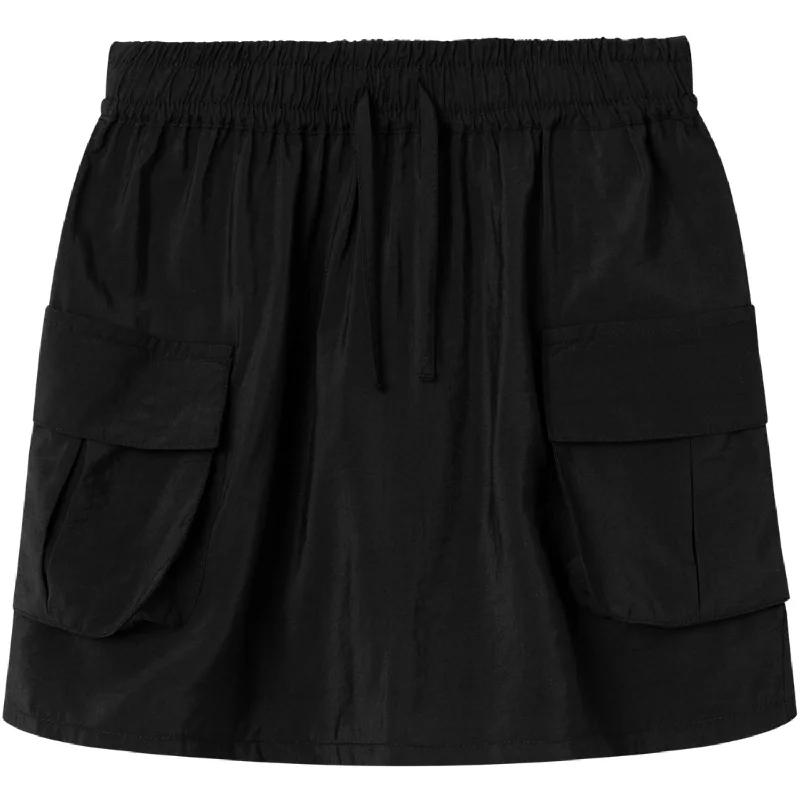 Name It Black Kany Skirt Ruffled unclassified skirts