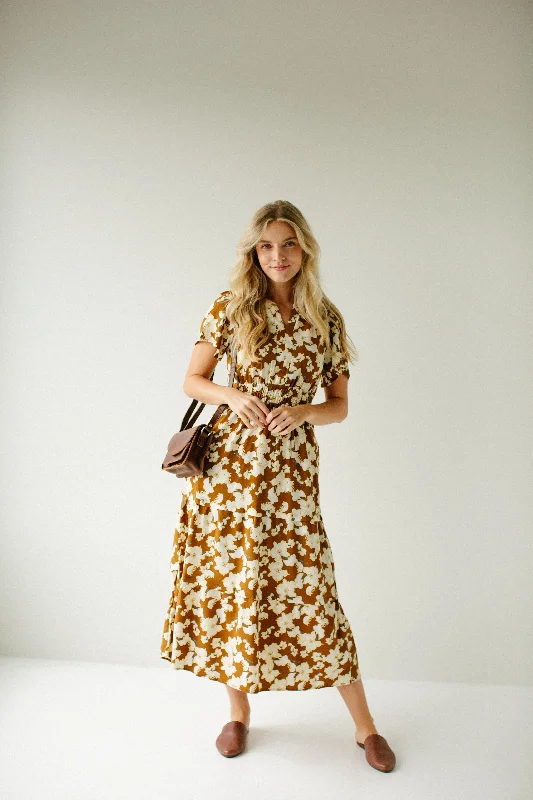 'Janaya' Flower Print Tiered Maxi Dress Must-have maxi dresses for this season