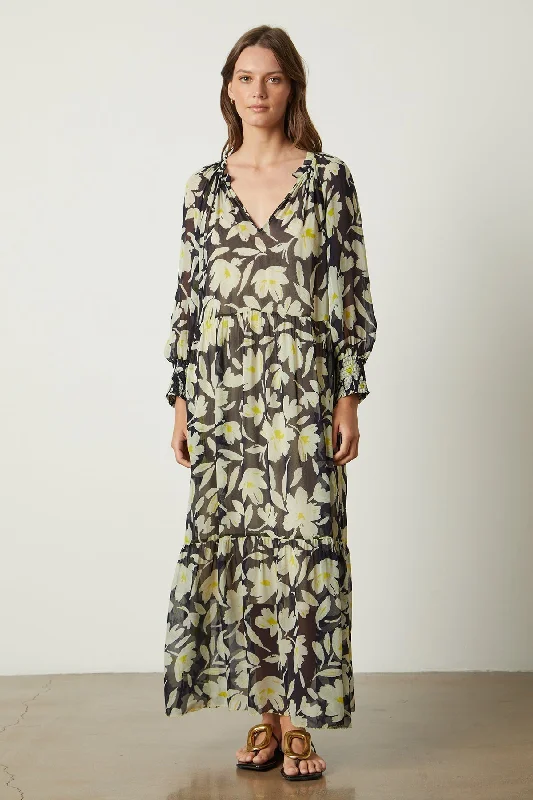 SERENA PRINTED MAXI DRESS Clubbing maxi dresses