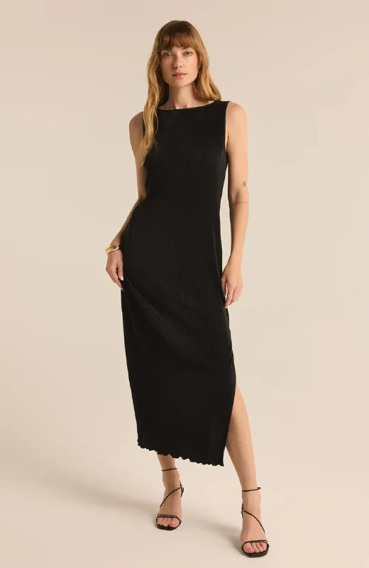 Z Supply - Gatsby Plisse Midi Dress Zara midi dresses