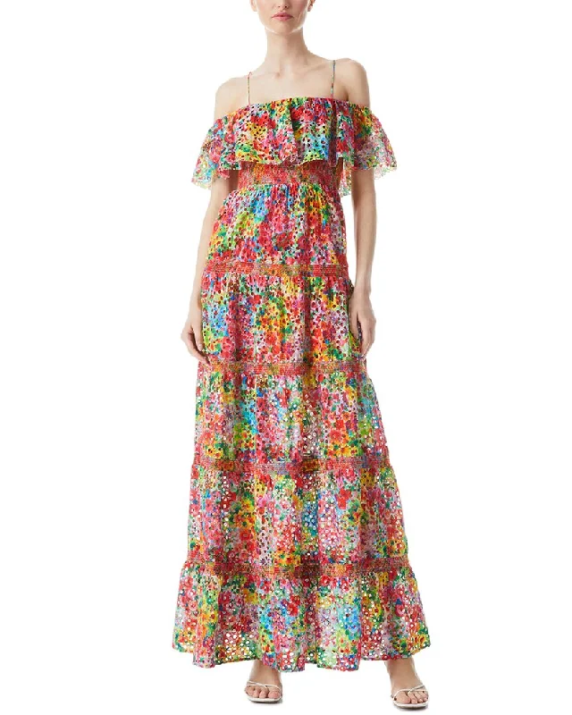 alice + olivia Kia Maxi Dress Elegant Maxi Skirt