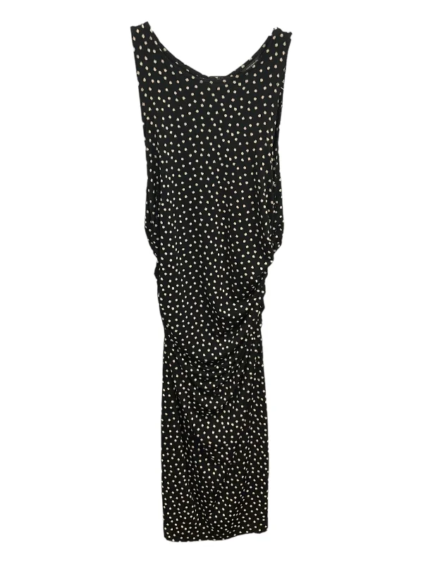 Dress Casual Midi By Ann Taylor In Polkadot Pattern, Size: Xs Wrap Midi Skirt