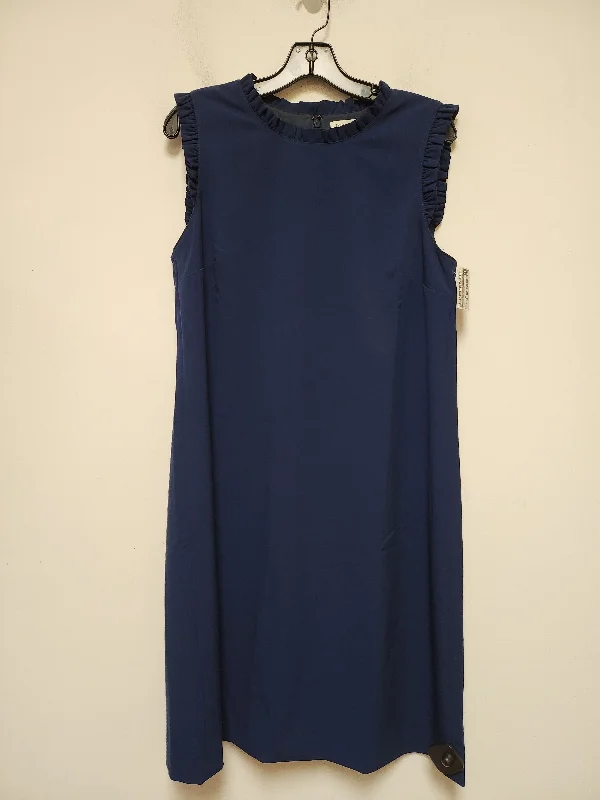 Dress Casual Midi By J. Crew In Blue, Size: Xl Stylish Midi Skirt