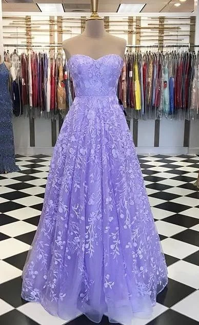 Lace Long Prom Dress, School Dance Dresses, Fashion Winter Formal Dress Y905 Vintage Lace Dress